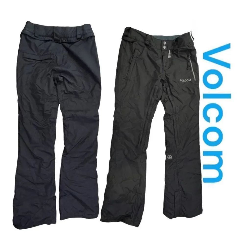 Volcom Women's Modern Straight Gladstone Insulated Snowboard Snow Pants Black XS